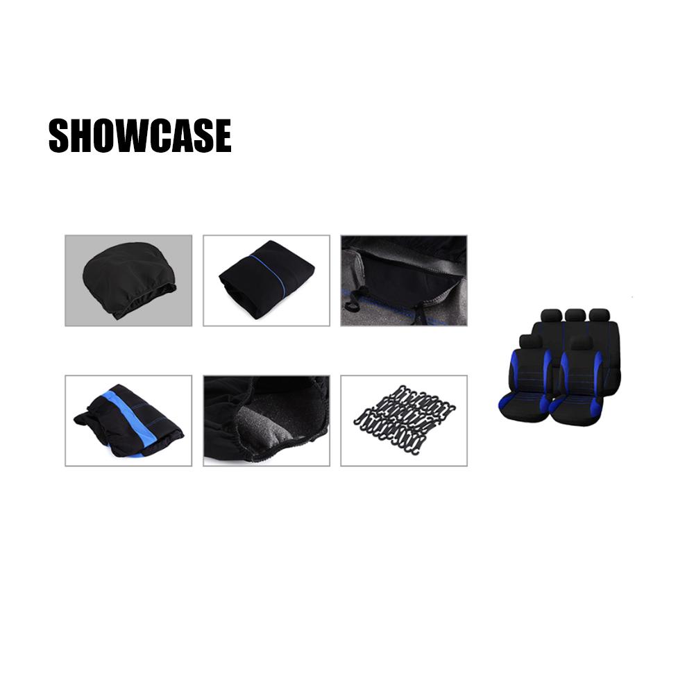 Универсальный чехол на автомобильное сиденье, полный чехол на автомобильное сиденье, автомобильный протектор, автомобильное переднее сиденье, заднее сиденье, автомобильные аксессуары