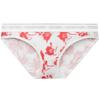 One Floral Print Triangle Underwear Women Underwear Red QF5735AD-V3Q