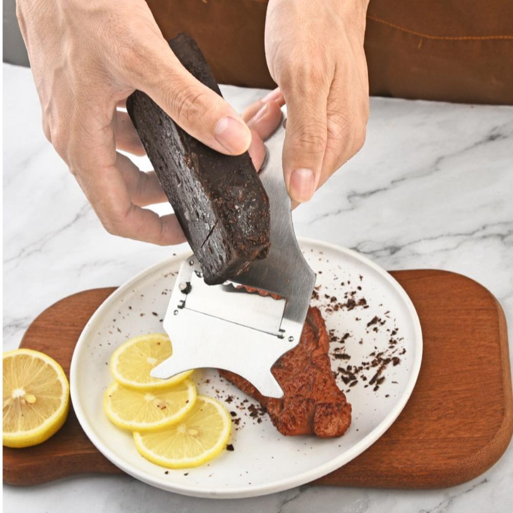 Толщина ломтика Слайсер для рулета с трюфельным маслом Нержавеющая сталь Слайсер для сыра Новый слайсер для шоколада