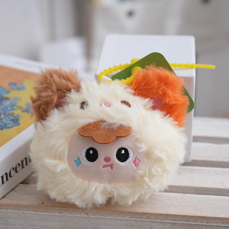 Кролик Три Малыша Мультяшный Кошелек для Монет Плюшевый Брелок Подвеска Для Детей Подростков И