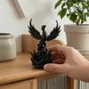 Скульптура «Восстающий Феникс», 3D-печатная фигурка птицы Феникс, Декор мифического существа с крыльями для стола, кабинета, офиса
