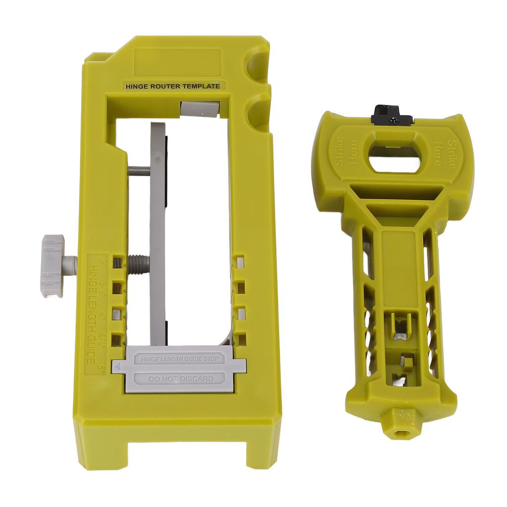 Door Hinge Locator Drilling Template Latch Chiseling and Scoring Installation Tool for 1 3 8 1 3 4 Inch Thick Doors
