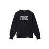 Nike Checkered Alphabet Print Pullover Sweatshirt Men Tops Black FD9744-010