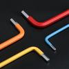 7Pcs Colorful Bicycle Hex Key Set Rust-proof 1.5/2/2.5/3/4/5/6mm Hexagonal Wrench Multifunctional Wear-resistant
