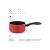 Casserole à Lait Induction 16 cm Aluminium Forgé, Antiadhésif sans PFOA FAGOR Maxima Rouge 01205