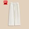 IEF Plus Size Women's 2025 Autumn Korean Style Casual Wide-Leg Pants