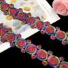 1 Piece Of 9 .5m Embroidery Ethnic Lace Diy Neckline Cuff Ancient Costume Retro Accessories Clothing Lace Adhesive