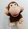 Earth Small Papetto Ma Pet Puppet Plush Doll Hand Puppet Finger Puppet Ventriloquist Dummy Monkey Banana Animal Saru