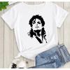 Фильм MJ Майкл Джексон Хлопковая унисекс футболка Высококачественная Летняя Новая Мужская Винтажная мода