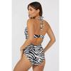 Gorgeous Womens/Ladies Zebra Print One Piece Swimsuit