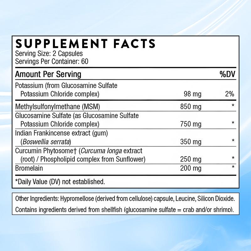 Joint Healthy Nutrients 120 Capsules Bone and Joint Support Supplement