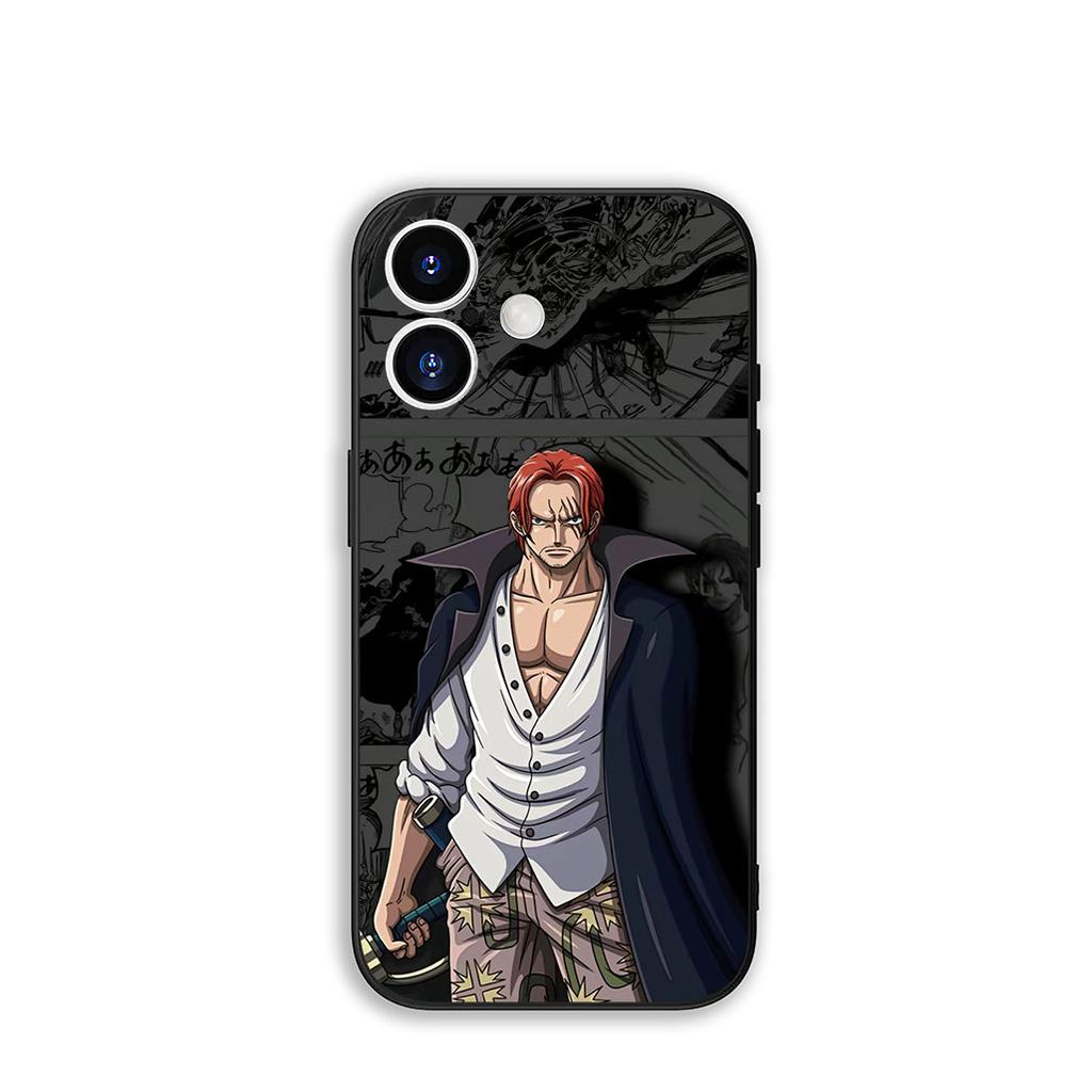Anime Shanks Luffy One Piece for Motorola Moto G54 G05 G24 G55 G75 G85 G15 G57 G86 Power Edge 50 30 Ultra Fusion neo Pro Case