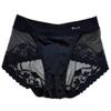 Трусики-стринги из атласного кружева премиум-класса с высокой талией, дышащей сеткой и поддержкой бедер для женщин
