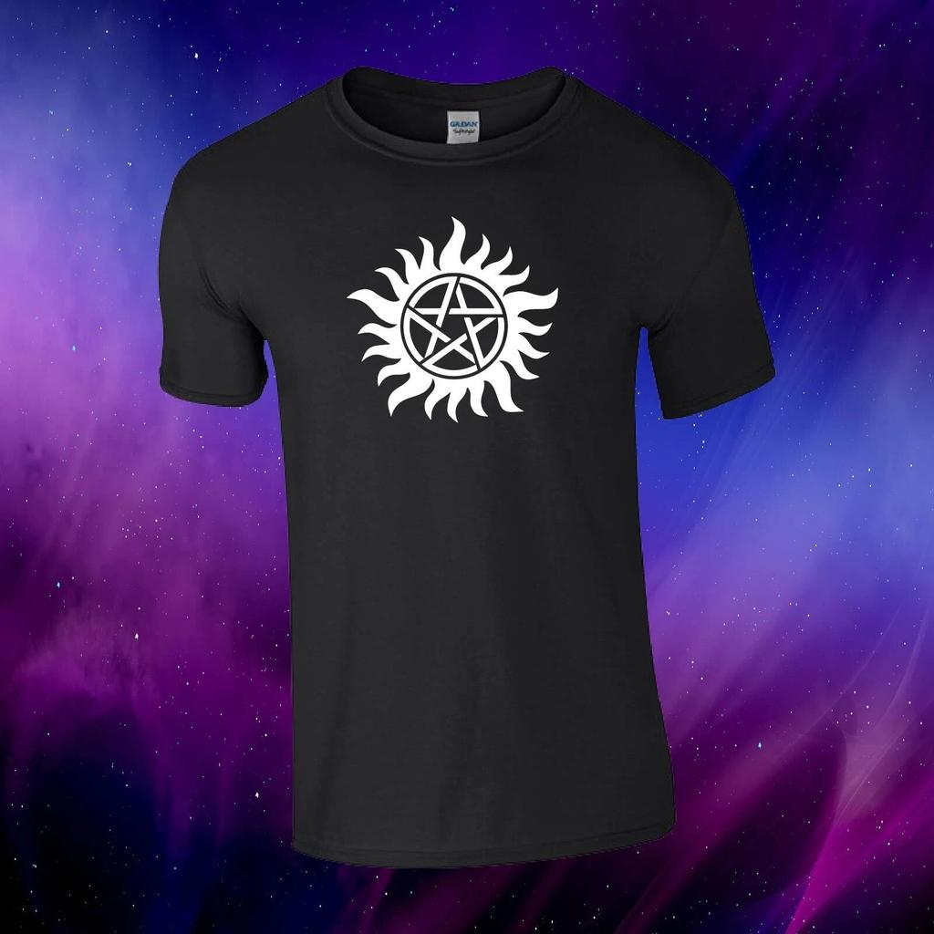 Anti-Possession Symbol Supernatural Inspired Gift Unisex Kids/Adults Top T-shirt