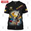 Columbia Custom Name 3D Print T-shirt For Men Colombia Flag Pattern Short Sleeve T Shirts Summer Personality Loose Customed Tee