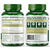 Vlado's Himalayan Organics Растительный Цинк с Витамином C Капсулы Антиоксидант Поддержка Иммунитета Добавка 120 Веганских Капсул