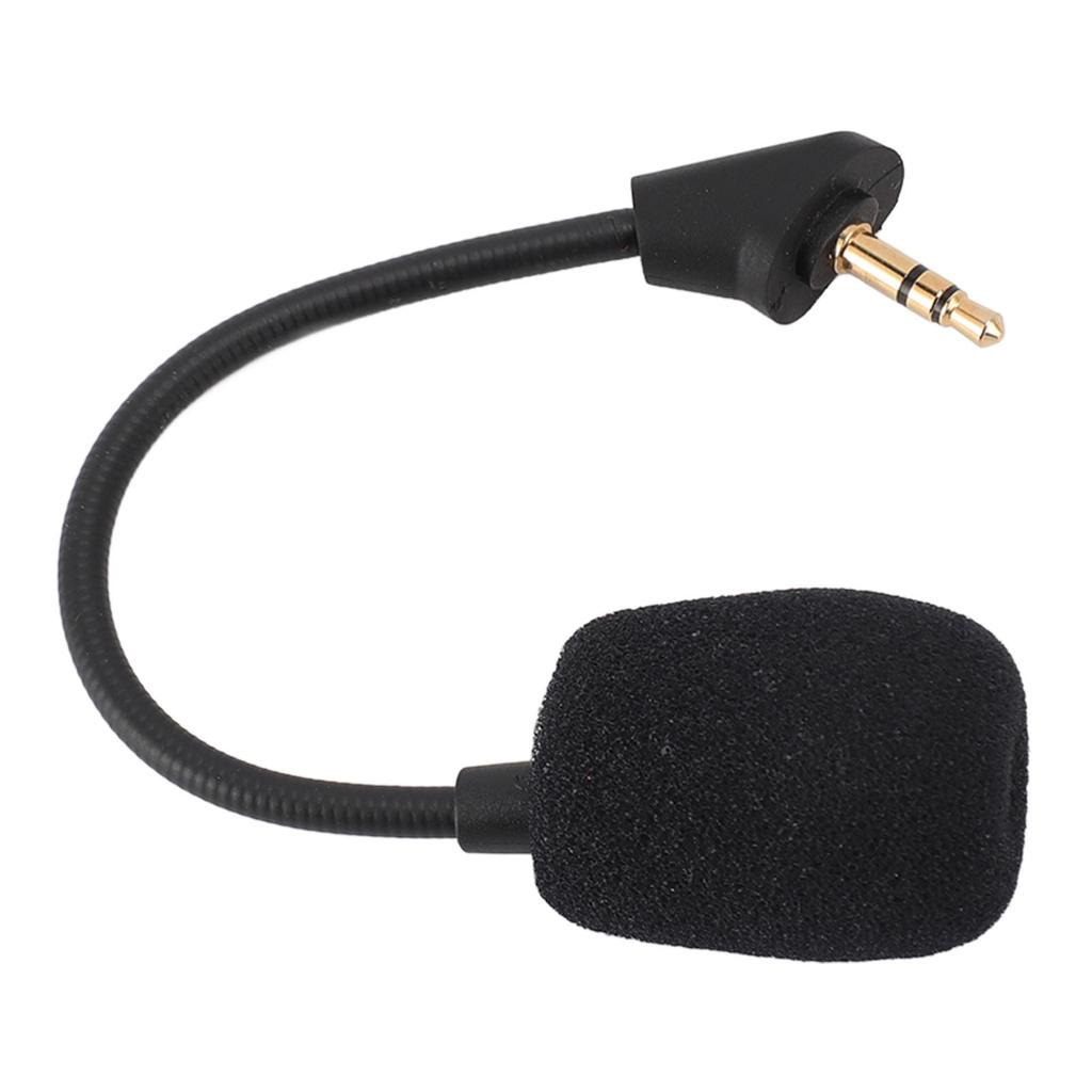 Replacement Game Mic 3.5mm Jack Detachable Microphone Boom Noise Cancelling for Kingston