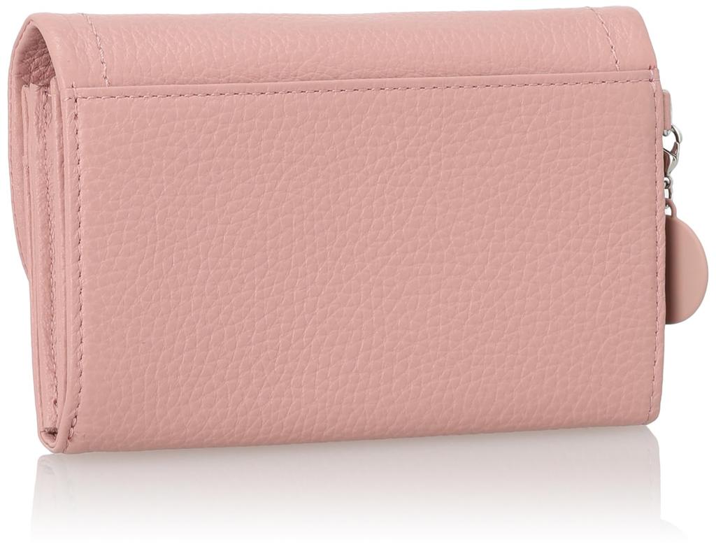 Кошелек из коровьей кожи с закрывающейся кнопкой JSLW3DS1 [Jill Stuart] Двускладной [Lunaty] Женский