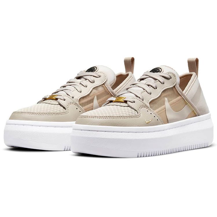 Nike Court Vision Alta TXT Cream Женские кроссовки Cream-Ii Saturn-Gold White CW6536-200