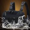 Fishing Chest Bag Waterproof Oxford Cloth Lightweight Vest Pouch Large Capacity Outdoor Camping Hiking Hunting Fishing Gear Storage Backpack