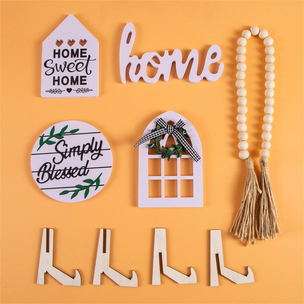 Орнамент Многослойный Поднос Декоративный Деревянный Многослойный Поднос Обеденный Стол Домашний Открытый Декор Знаки