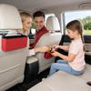 Adhesive Back Seat Organizer Space Saving Car Storage Box Vehicle Interior Organizer for Phone Key Card Sunglasses Accessories