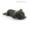 Figurine Solid Simulation Dog Model Bulldog Simulated Sleeping Posture Bulldog  Table Decor