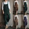 Corduroy Bestseller: Solid Color Casual Long Overalls (2020)