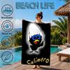 Cali-mero Cozy Night Beach Towel, Microfiber Beach Towel, Perfect For Pool, Beach, Travel, Home Decor Beach Party Fan gifts