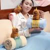 Animal Shaped Air Conditioning Blanket Warm Animals Stuffed Toy Office Nap Blanket  Warm Winter