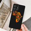 Карта Африки Геора Чехол для телефона для Samsung Galaxy S25 Ultra S9 S10 S20 S22 S21 Plus S23 FE S24 Ultra Полное покрытие