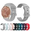 Sport Silicone Band for Garmin Vivomove 3S/Garminmove3S Strap Lightweight Wristband for Garmin Active S Venu 2S 3S 18mm Band