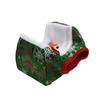Cute Festival Decoration Tissue Box Christmas Desktop Square Decorative Santa Tissue Box Cover Portable Tissue Paper Holder Holiday Decorations