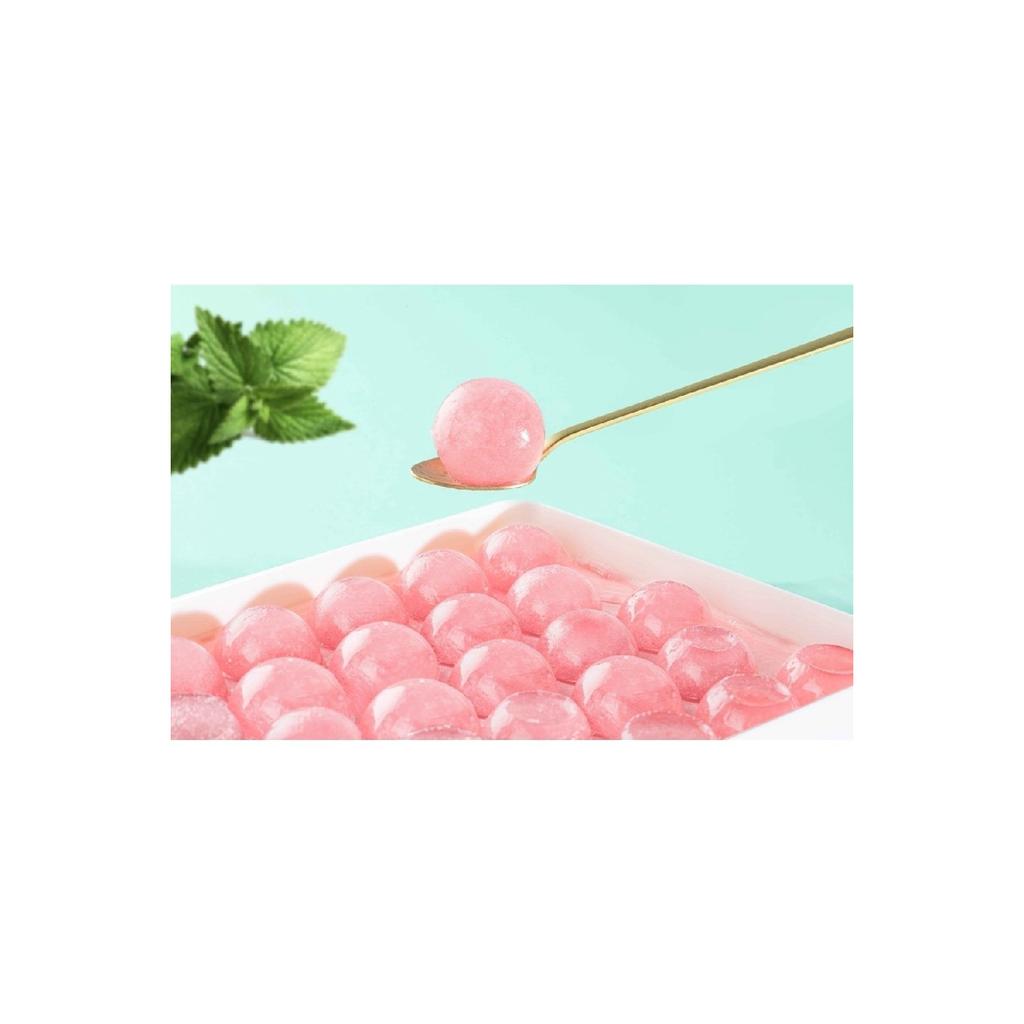 Мраморная форма для льда из 33 частей, круглая форма для льда из 33 камер с крышкой, форма для льда для презентации коктейлей