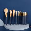 Набор кистей для макияжа Xingdong, 12 шт., набор инструментов для макияжа, полный набор кистей для макияжа, мягкий ворс, кисть для румян, кисть для теней