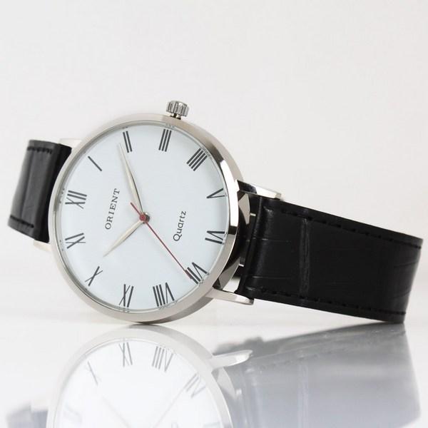 Orient Men's Leather Band Watch OT5706WH