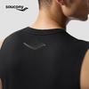 SAUCONY Мужской топ-майка для бега из шерсти мериноса