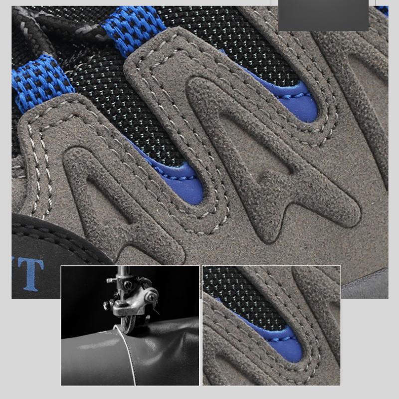 Мужская и женская обувь для походов на открытом воздухе, нескользящие кроссовки, замшевая обувь для ходьбы, летняя резиновая обувь для осени, подходящая для бега по пересеченной местности