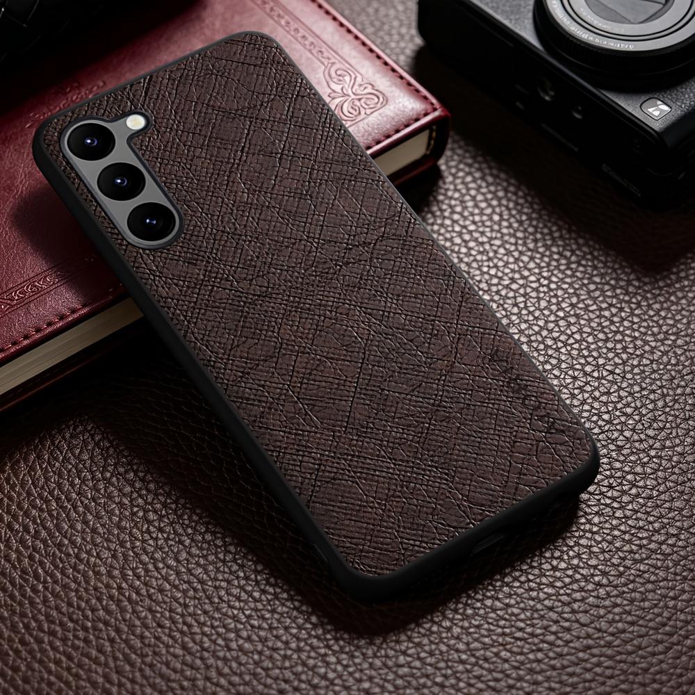 Minimalist Luxury Style Phone Case for Samsung for Galaxy S23 S22 S21 S20 Ultra Plus FE Scratch-resistant Protection for Galaxy S23 Ultra Case