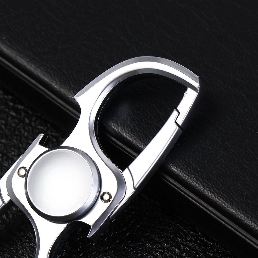 Hand Spinner Fidget Bottle Opener Stainless Steel Car Key Waist Pendant  Teens