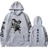 Demon Slayer Anime Hooded Hashibira Inosuke Printed Men Women Hoodies Comfortable Oversized Sweatshirt Harajuku