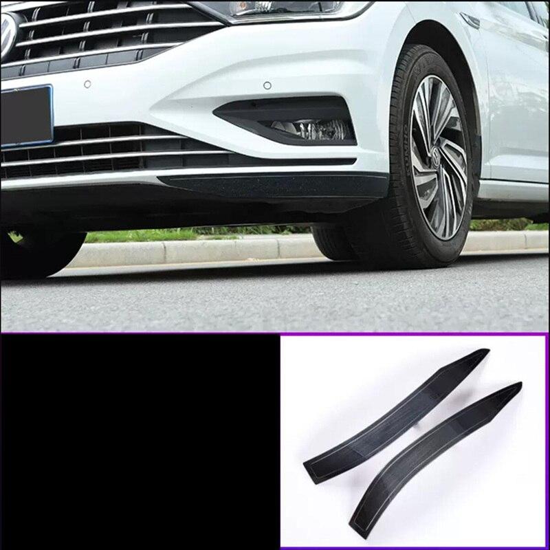 Для VW Jetta MK7 2019 2020 2021 2022 2023 детали 2 шт./лот из нержавеющей стали автомобильный передний задний бампер защитная накладка панель