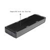 PC Water Cooling 360mm Aluminum Radiator Double-layer G1/4 45mm Thickness Heat Sink,PC Gamer DIY Gamer Cabinet Part