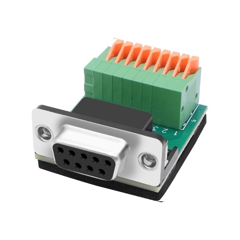 Прочный адаптер DB9pin (папа/мама) на RS485 RS422 для безопасного подключения в системах автоматизации и мониторинга