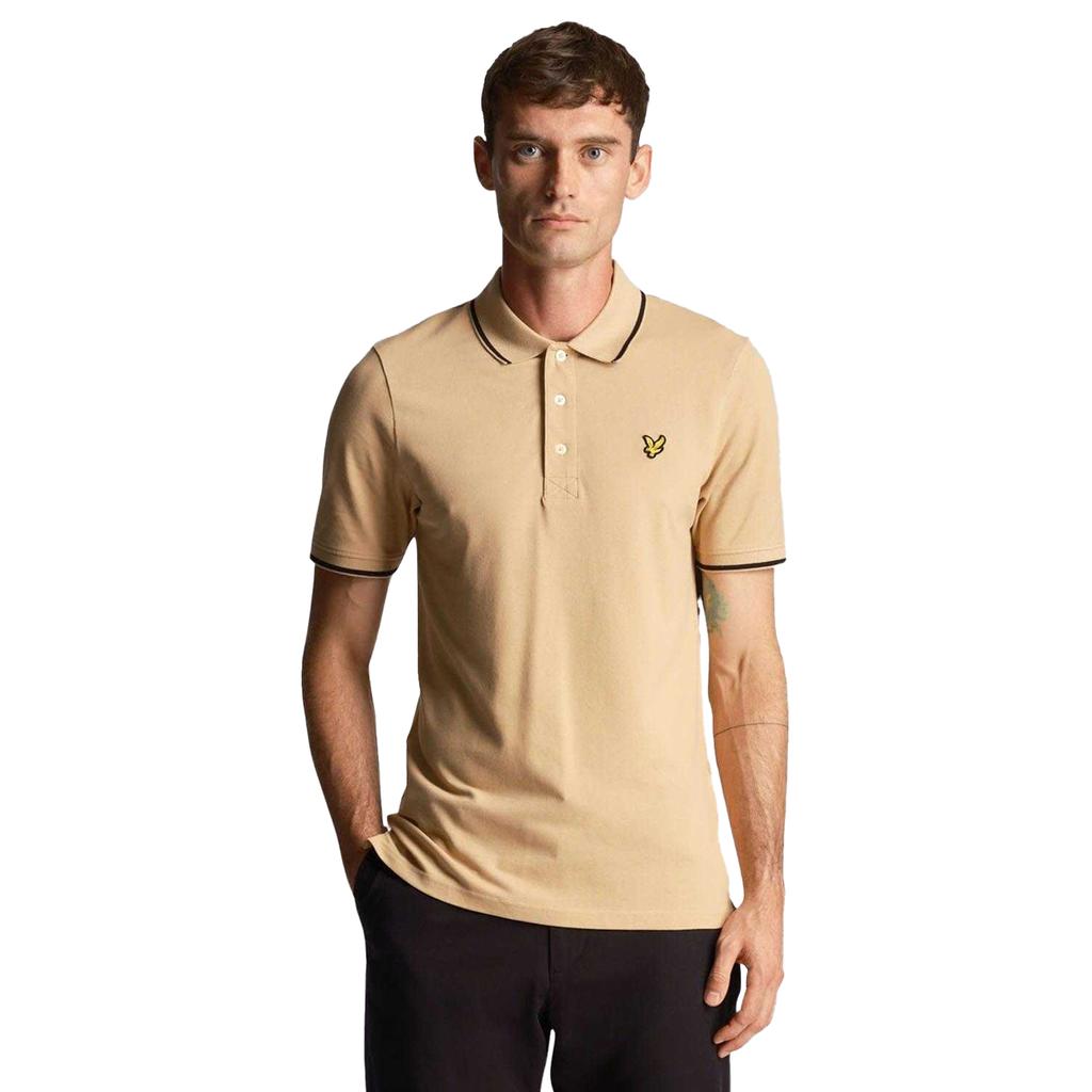 Lyle & Scott Mens Tipped Polo Shirt