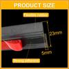 4m x 23mm Universal Car Z Shape Rubber Weather Waterproof Strip Seal Edge Protector Replacement