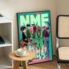 Band G-Gorillaz Classic Vintage Posters Decoracion Painting Wall Art White Kraft Paper Kawaii Room Decor