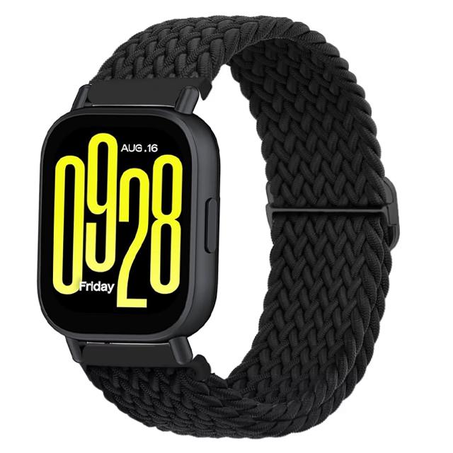 Плетеный solo loop ремешок для Redmi watch 5 active Аксессуары для умных часов сменный ремень браслет correa Redmi watch 5 lite Ремешок