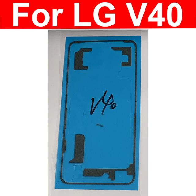 Клейкая наклейка на заднюю крышку батарейного отсека для LG V30/V30 Plus/V35 V40/V50 V50S/V60 ThinQ, дверца батарейного отсека, клейкая лента, запасные части