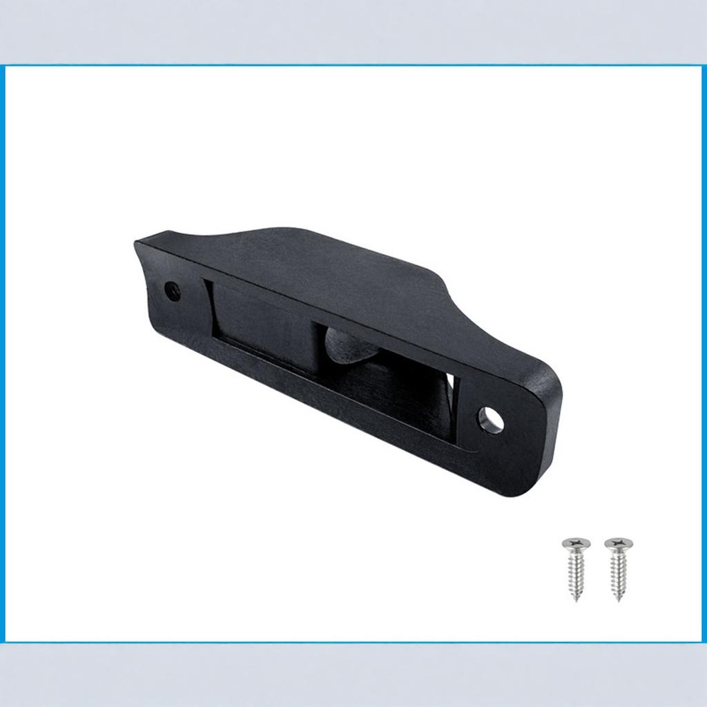 Cleat Self-Lock Rope Black Nylon Cleat 86x20mm Rope Tensioner Slide Kayak Accessories